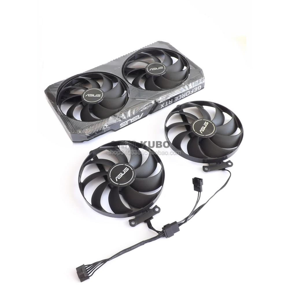 Novo ventilador de placa gráfica ASUS ASUS RTX3050 3060 3060TI MINI/DUAL