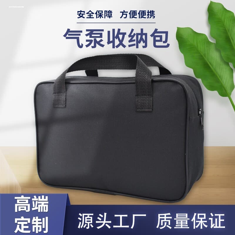 Grande ferramenta bolsa de armazenamento bomba ar do carro portátil bolsa único cilindro duplo pano saco acessórios