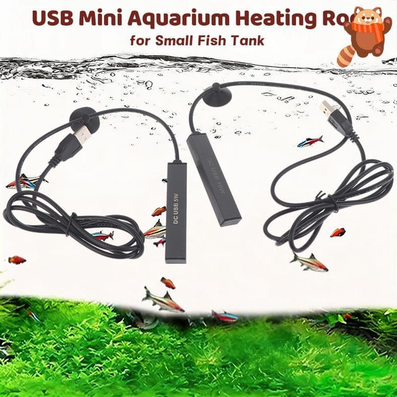 [AP] USB Mini Haste De Aquecimento De Aquário Para Pequeno Tanque De Peixes Regulador De Temperatura Termostato Aquecedo