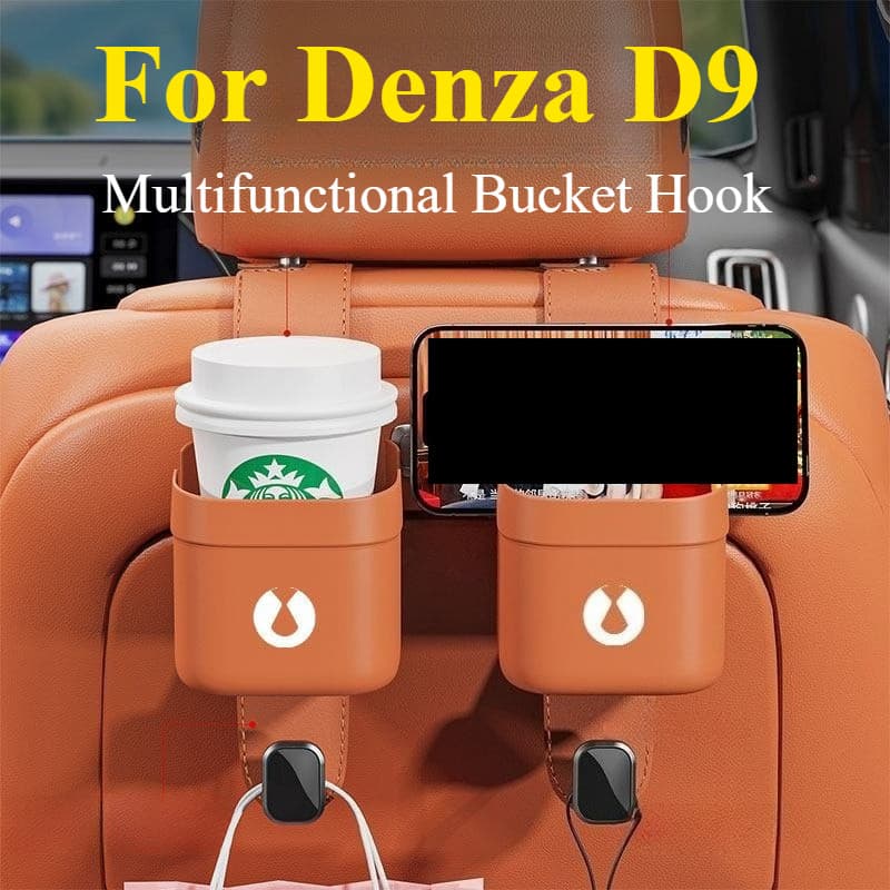 Para Denza D9 Multifuncional Balde Gancho Mosquetão Resistente Pendurar Sacos E Lixeiras