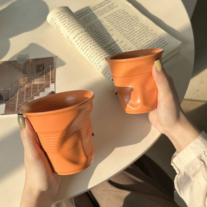 Dopamina cor xícara de café de alto valor cerâmica copo de água café da manhã copo de leite escritório doméstico xícara