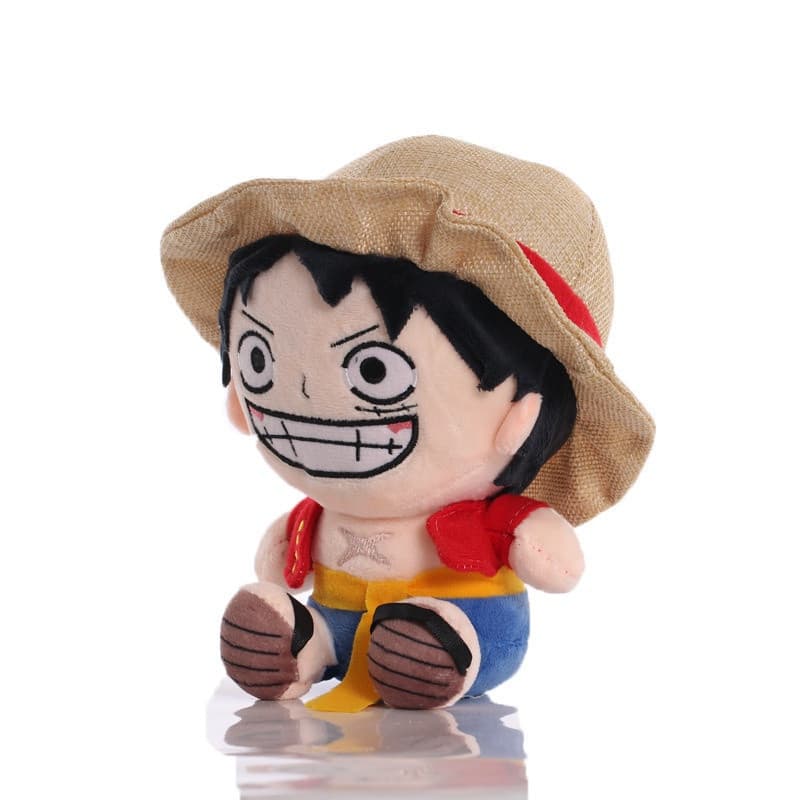 Brinquedo de pelúcia Macaco 20cm · D · Luffy Zoro Boneca Travesseiro Macio Presente Infantil