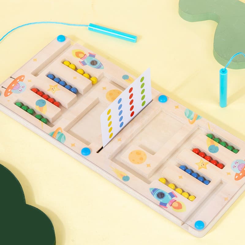 Novos produtos transfronteiriços jogo de caminhada de bola de quatro cores xadrez pensamento lógico treinamento jogo de