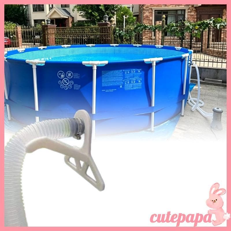 cutepa Gancho Guia Mangueira Piscina Quintal Para Piscinas Acima Do, Estrutura Montagem Lateral Reforç