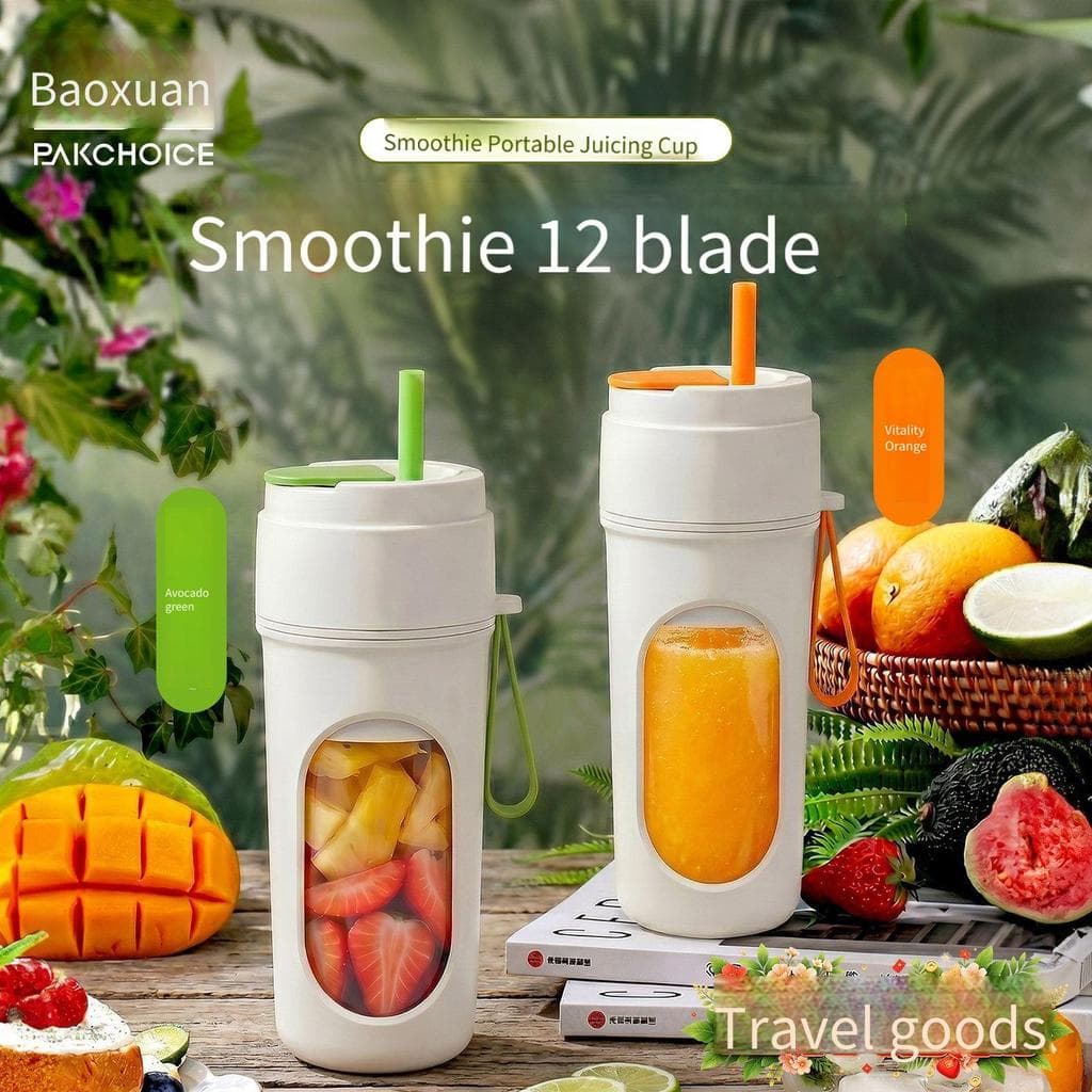 Liquidificador portátil espremedor de frutas pequeno portátil doméstico integrado 2026 novo estilo liquidificador suco e