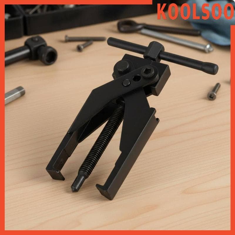 [Koolsoo] Extrator De Duas Mandíbulas Rolamento Fundido Ferramenta De Remoção Multiuso Para Mecânica , Oficina