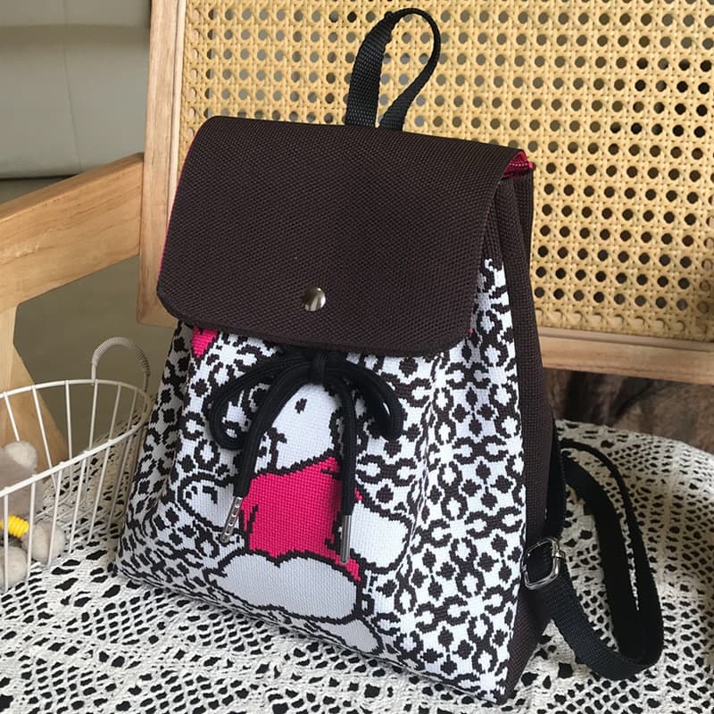 Desenhos animados dos desenhos animados mochila de malha feminina ins Super quente pequena mochila feminina novo estilo