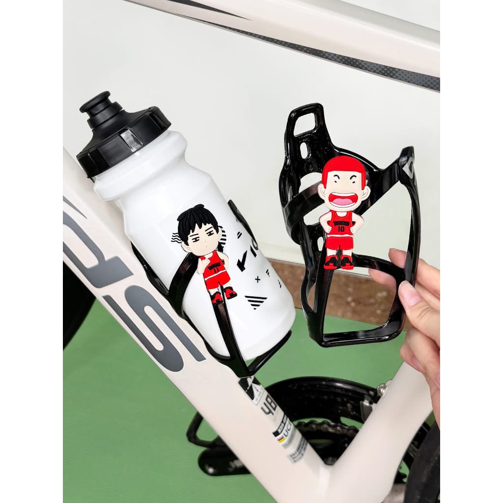Gaiola para garrafa de água de Mountain Bike, suporte de drenagem de bicicleta de estrada, suporte de copo de água, aces
