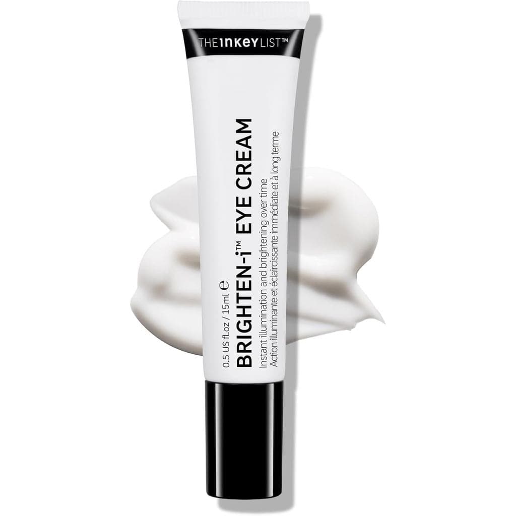 Creme para a Área dos Olhos Brighten-i da Inkey List 15ml, Melhora Olheiras, Ilumina a Área dos Olhos, Sem Fragrância, A