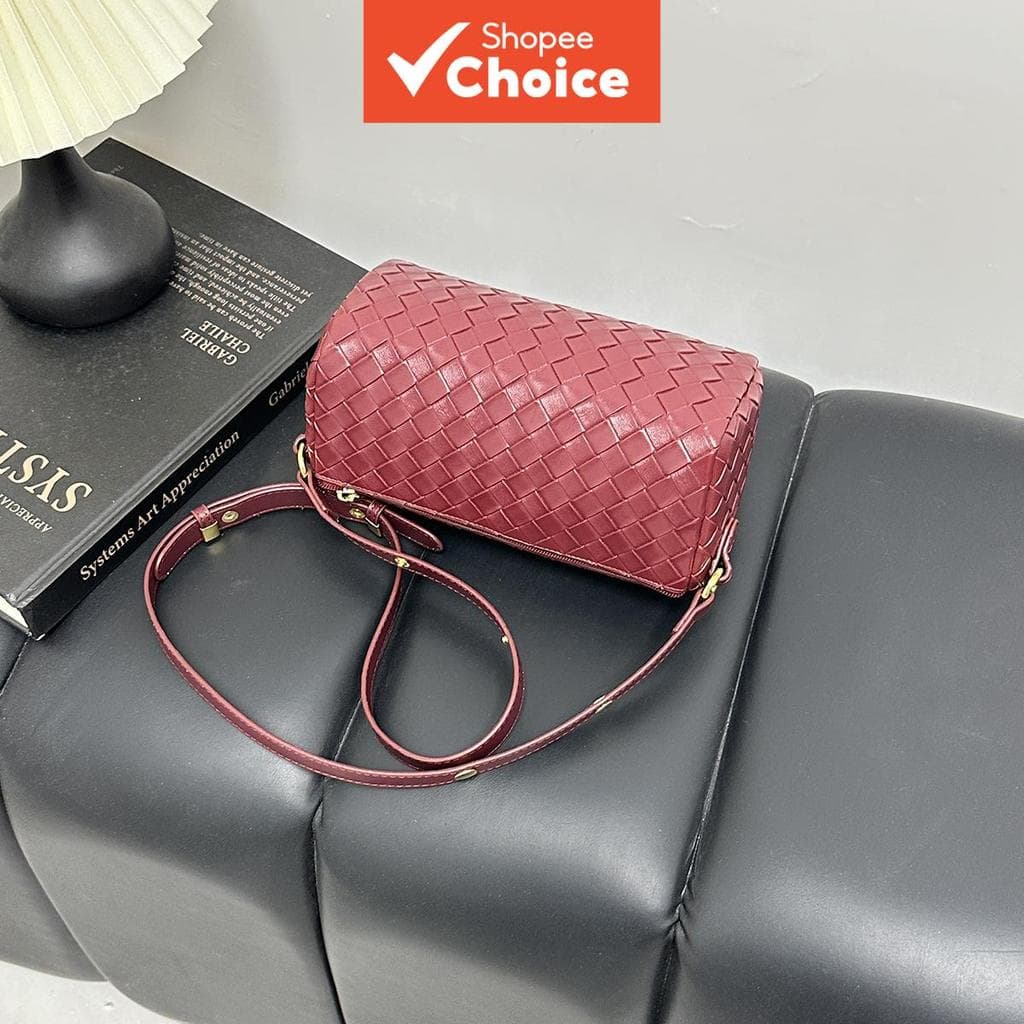 Bolsa tiracolo de ombro única com novo design de textura de alta qualidade, bolsa tendência para axila, bolsa Boston