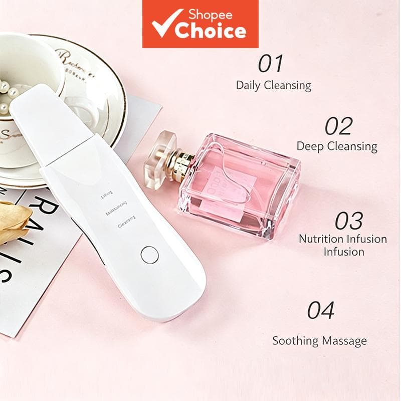 Removedor de cravos, limpador de poros e raspador de pele, carregamento USB, limpador facial, instrumento de beleza