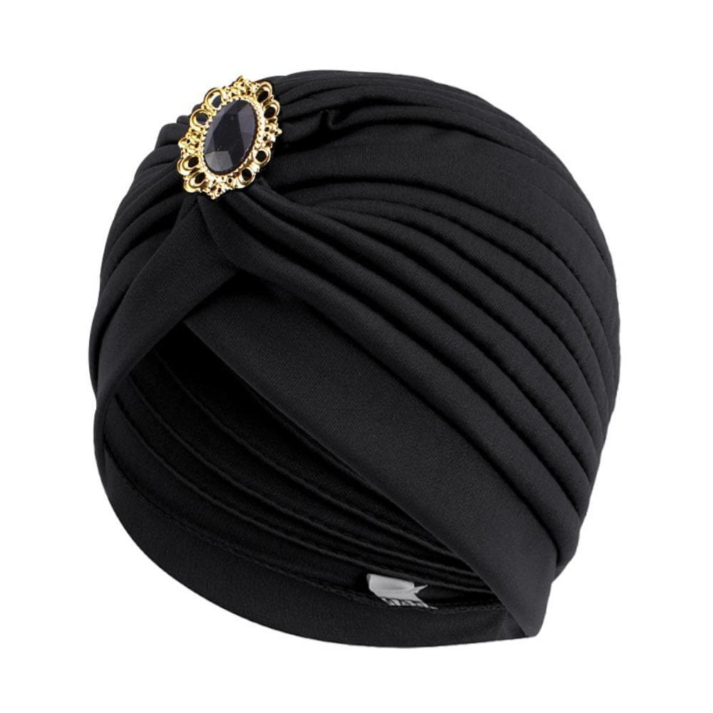 SUBEI Acessório Chapéu Indiano , Turbante Torcido Retro Étnico , Headwear Headbands Quimioterapia Boné Feminino