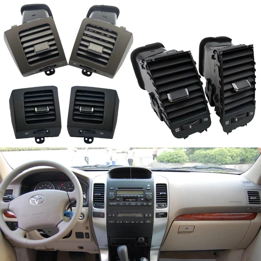 Tomada De Ar Condicionado Do Carro A/C Placa De Ventilação Painel Para Land Cruiser Prado 120 Toyota Lexus GX470 2003 20