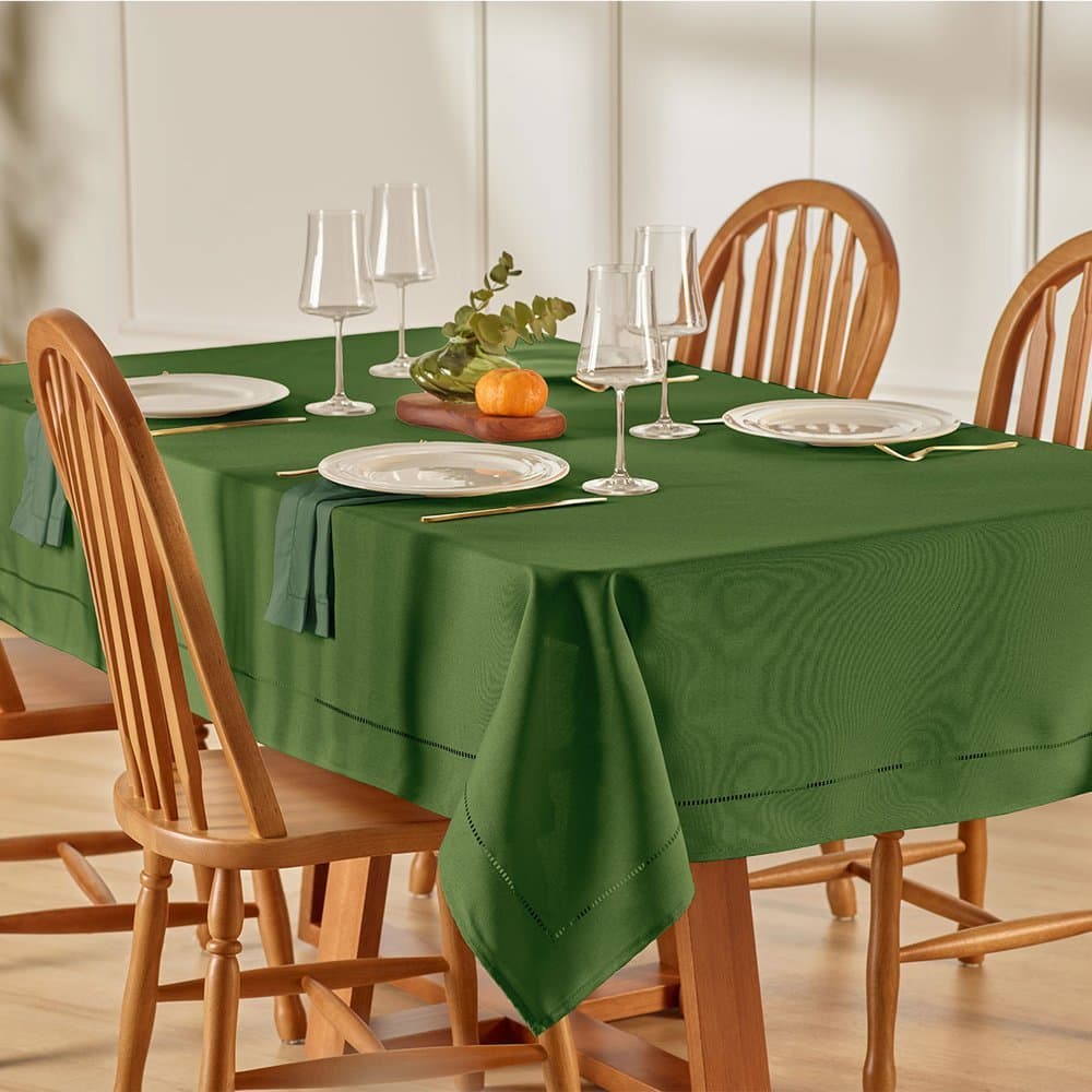 Toalha de Mesa Quadrada 4 Lugares Tecido Glamour - Casa Argivai