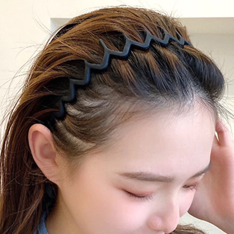 Ondas Dentadas Sweet Girls Vintage PC Headwear Hairbands Acessório Para Cabelo