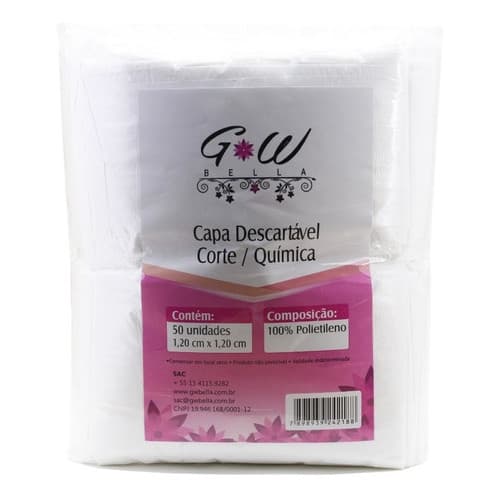 Capa Descartavel Salão De Beleza 1,20x1,20 Descartavel 250un