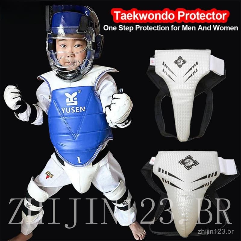 Protetor de Virilha de Taekwondo Jockstrap para Homens e Mulheres Protetor de Roupa Íntima