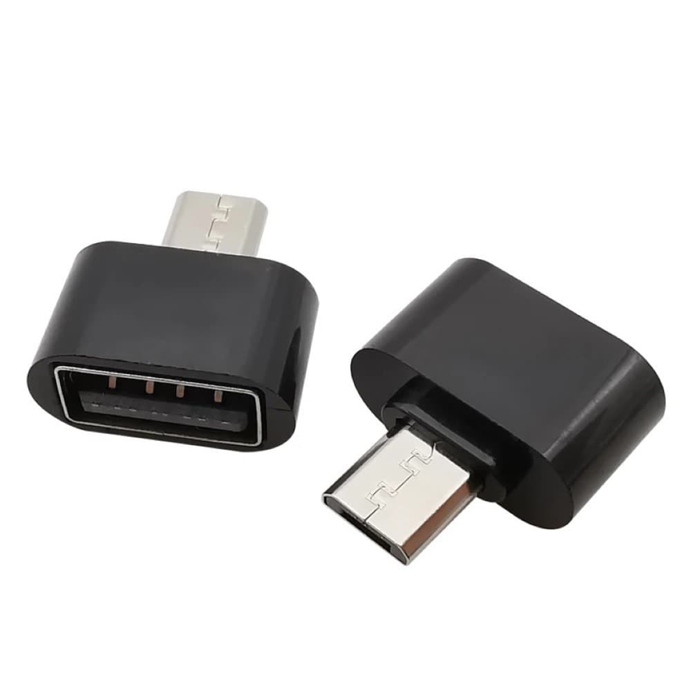 Adaptador Conector Micro USB Para USB OTG Conversor Macho V8 Para Fêmea USB