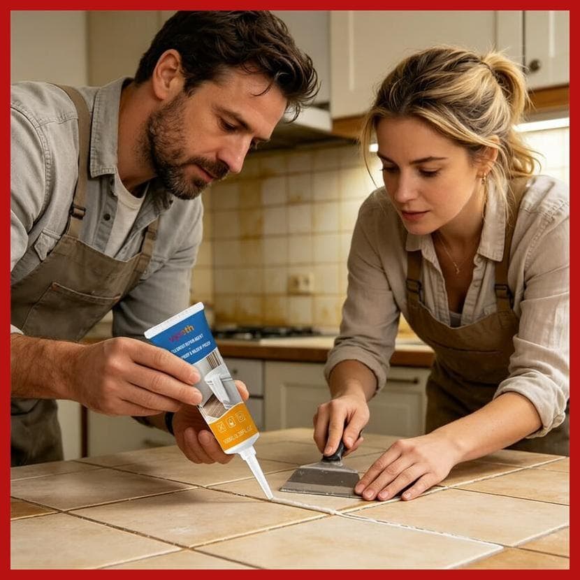 Reparação De Enchimento De Argamassa Para Chuveiro 100ml , À Prova D'água , Resistente , Selante De Rejunte De Azulejo D