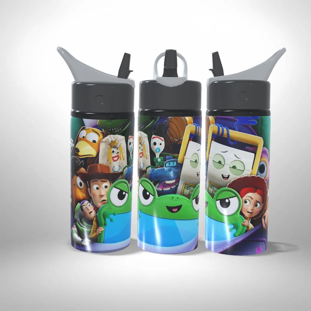 Garrafa Squeeze Personalizada Aluminio - Toy Story 5 Brinquedos da Bonnie
