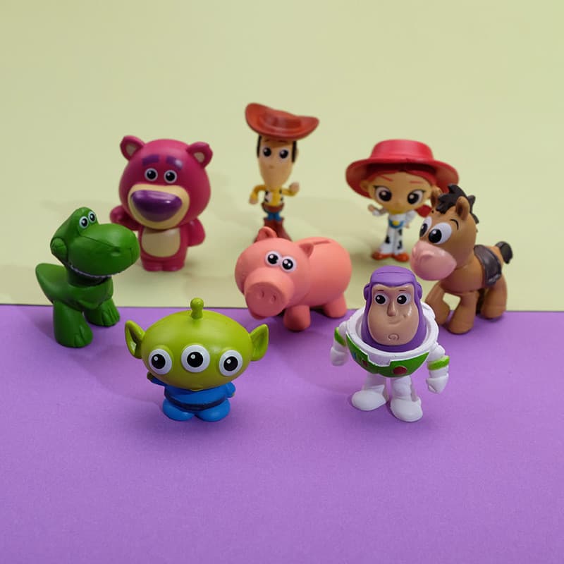 Decoração de Boneco Toy Story, Boneco Anime DIY, Modelo de Decoração Buzz Woody 8694