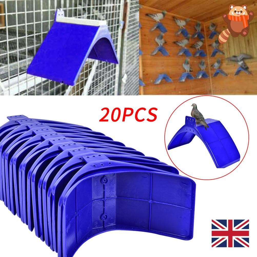 [AP] 20 Pcs V Pombo Pássaro Animal De Estimação Equipamento Para Pássaros De Corrida Suporte Descanso Reino Unido TH
