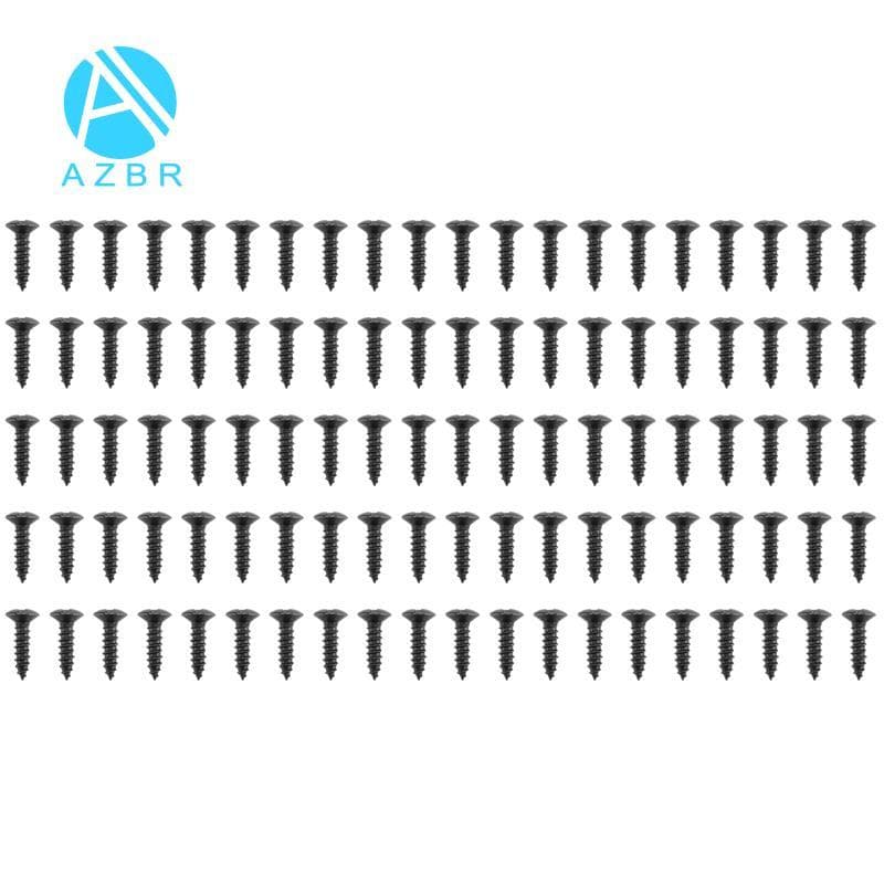 100pcs Parafusos De Pickguard De Guitarra Para/Elétrica