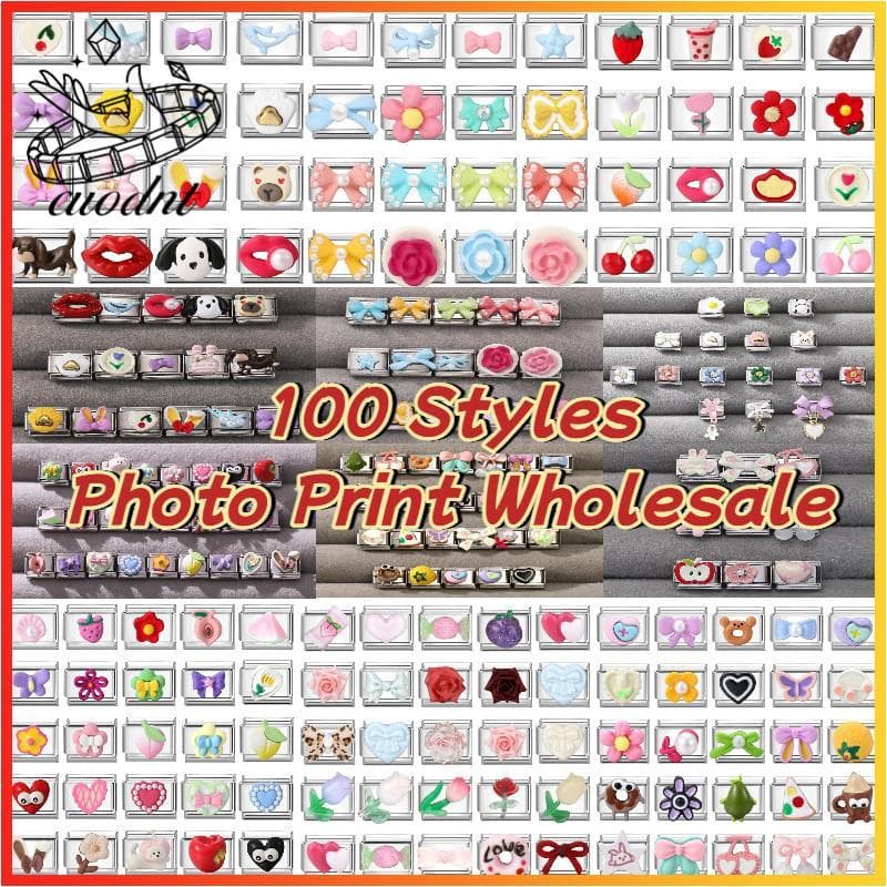 Amor Borboleta Flores Italiano Charme Pulseira Caber 9mm De Aço Inoxidável DIY Jóias Fazendo Acessórios Retro Personalid