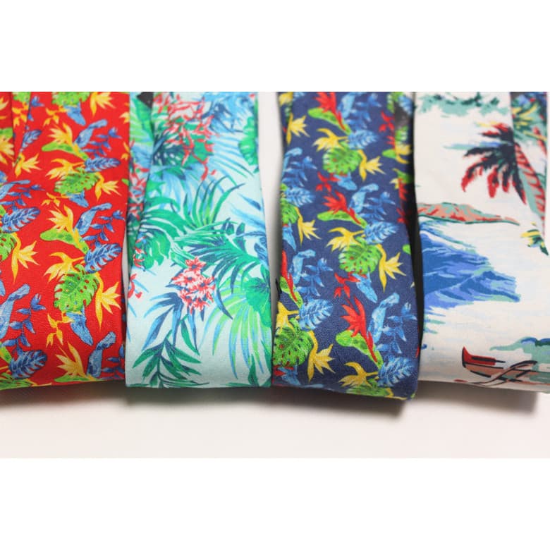 Boa qualidade comércio exterior exportação pedido Original impresso todo linho/algodão gravata de mão estilo Tropical ma