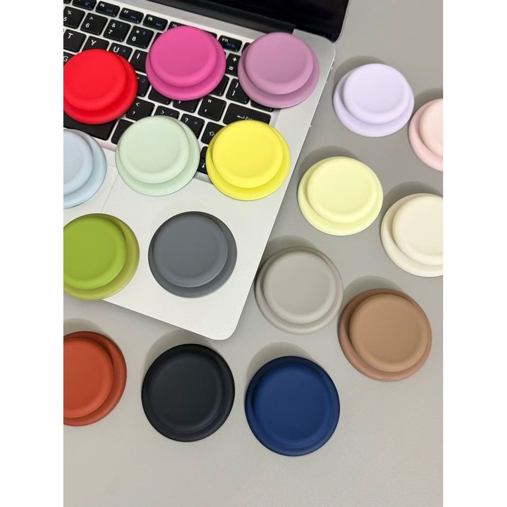 griptok magsafe magsafe popsocket Nicho coreano Universal Silicone líquido Airbag Magsafe suporte magnético bonito nicho