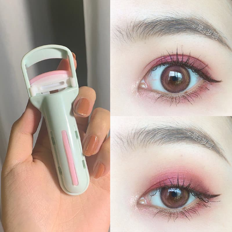 Marianne imprensa tipo modelador de cílios de longa duração Curling sem pálpebra parcial Mini modelador de cílios com al