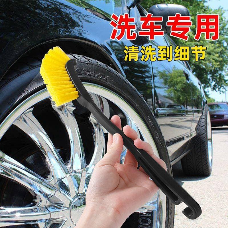 Escova especial para abertura de carro, escova para pneu de roda, escova para lavagem de carro, ferramentas de limpeza i