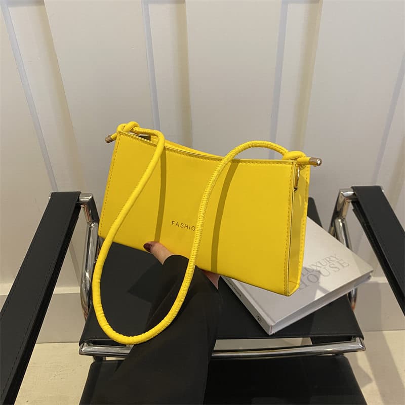 bolsa transversal feminino bolsa feminina Francês High-End nicho moda saco Baguette feminino 2025 novo Retro All-Match a