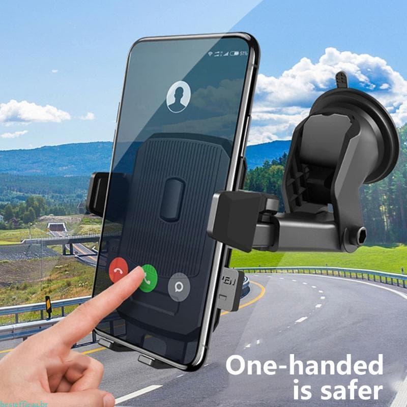 besteffie Suporte Ajustável Para Telefone Carro, Painel, Pára-Brisa, Montagem, Ventosa