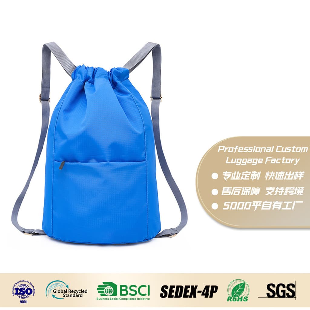 Mochila com Cordão 2023 Unissex para Esportes, Bolsa de Basquete Leve de Grande Capacidade para Viagens VH1R