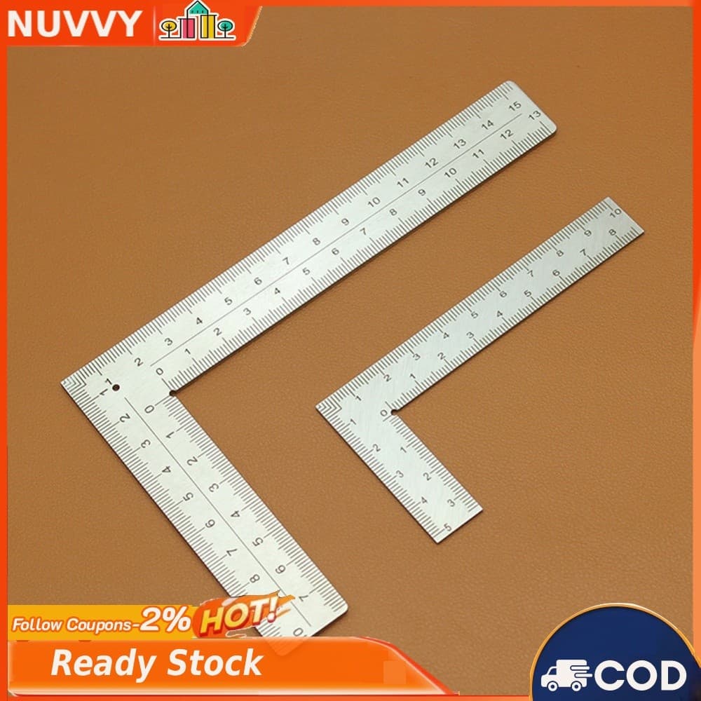 Mini Régua De Enquadramento Quadrada De Aço Inoxidável 90 Giratória Para Carpinteiro