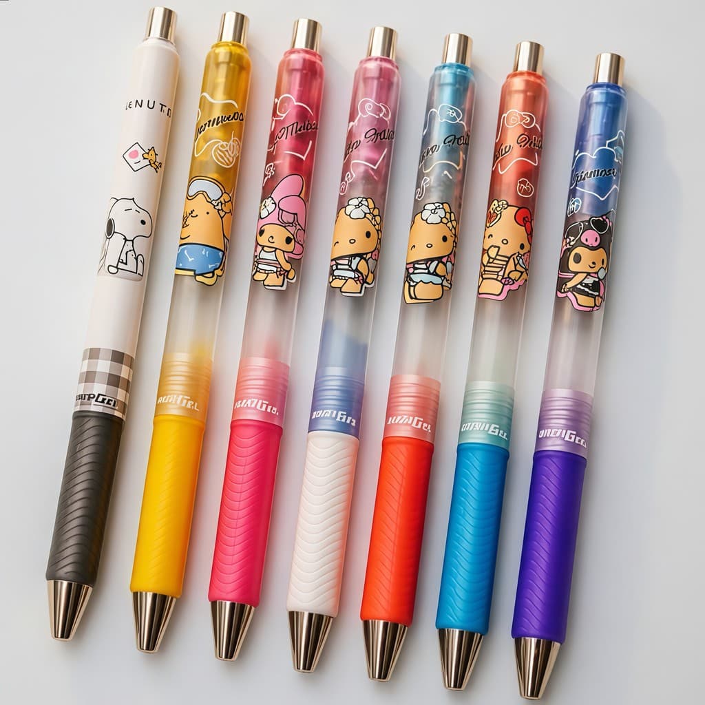 Pronto estoque Japão pentel/pentel 26 de julho Snoopy Sanrio Co-Branded Gel Pen Lápis mecânico/0.5 mm