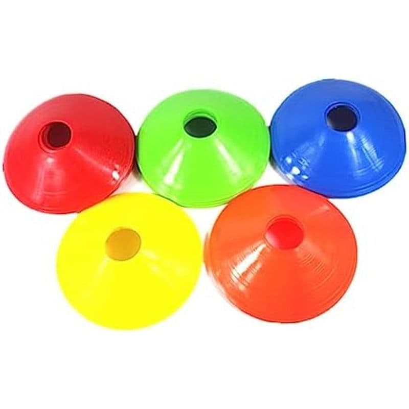 Conjunto De Bandeja Marcadora Empilhável Para Treinamento De Futebol , 30 Peças , Cones De Disco Flexíveis Prática Placa