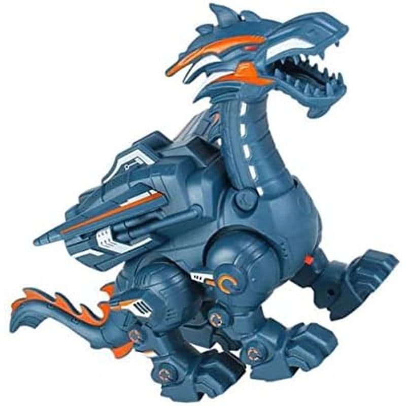 Yardwe Brinquedo De Dinossauro Realista Dragão Mecânico Modelo Elétrico Decoração De Casa Para Meninos E Meninas