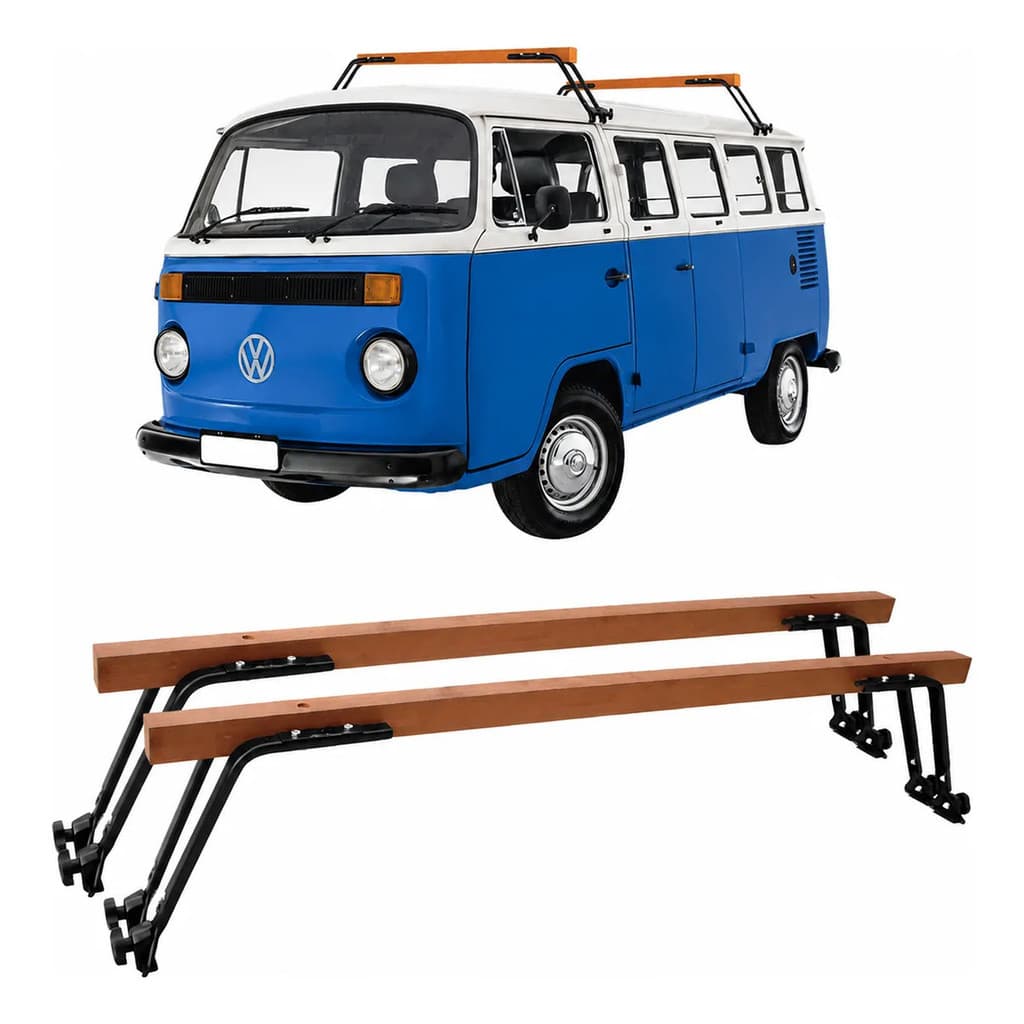 Rack Teto Travessa Bagageiro Reforçado Kombi 1957 A 2013