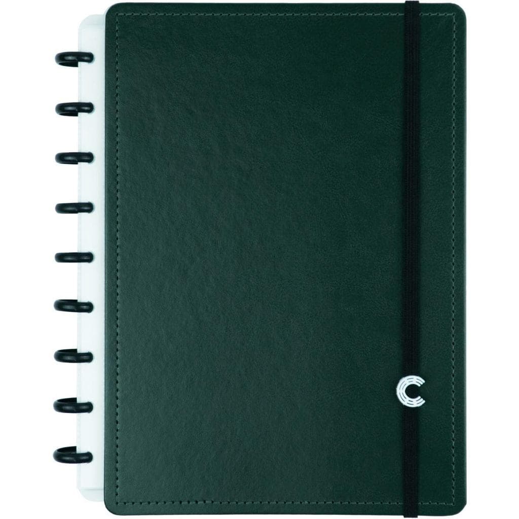 Caderno Inteligente Médio Dark Green 80 fls. 190 mm x 255 mm - Caderno Inteligente