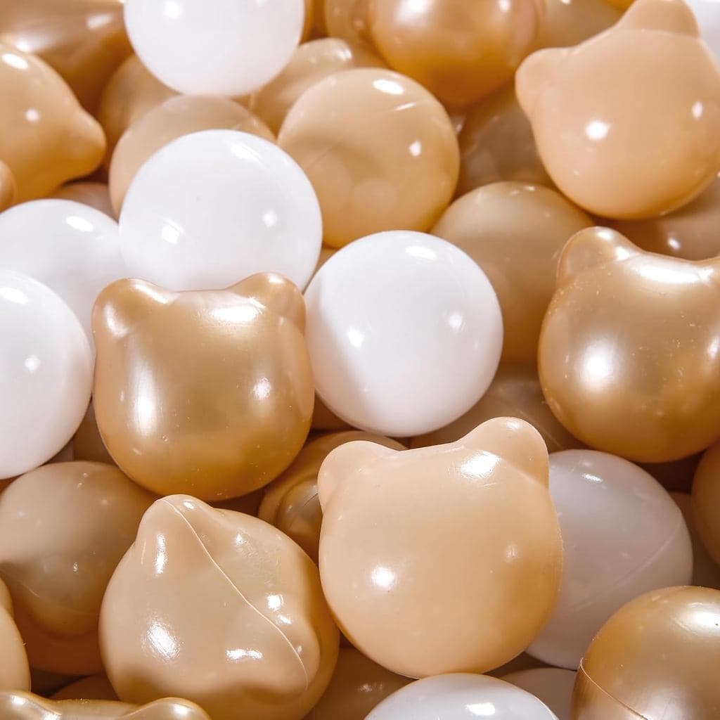 Bolas de Plástico GOGOSO em Formato de Urso para Piscina de Bolinhas, Sem BPA, Resistentes a Esmagamentos, para Crianças