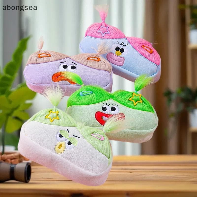 Cabelo Explosivo Boneca Feia De Pelúcia Intestino Grande Caneta Saco Olhos Grandes Monstro Doce Menina Coração De Armaze
