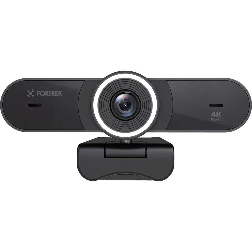 WEB CAM USB 4K VISION 40 COM MICROFONE FORTREK PRETO - 87792