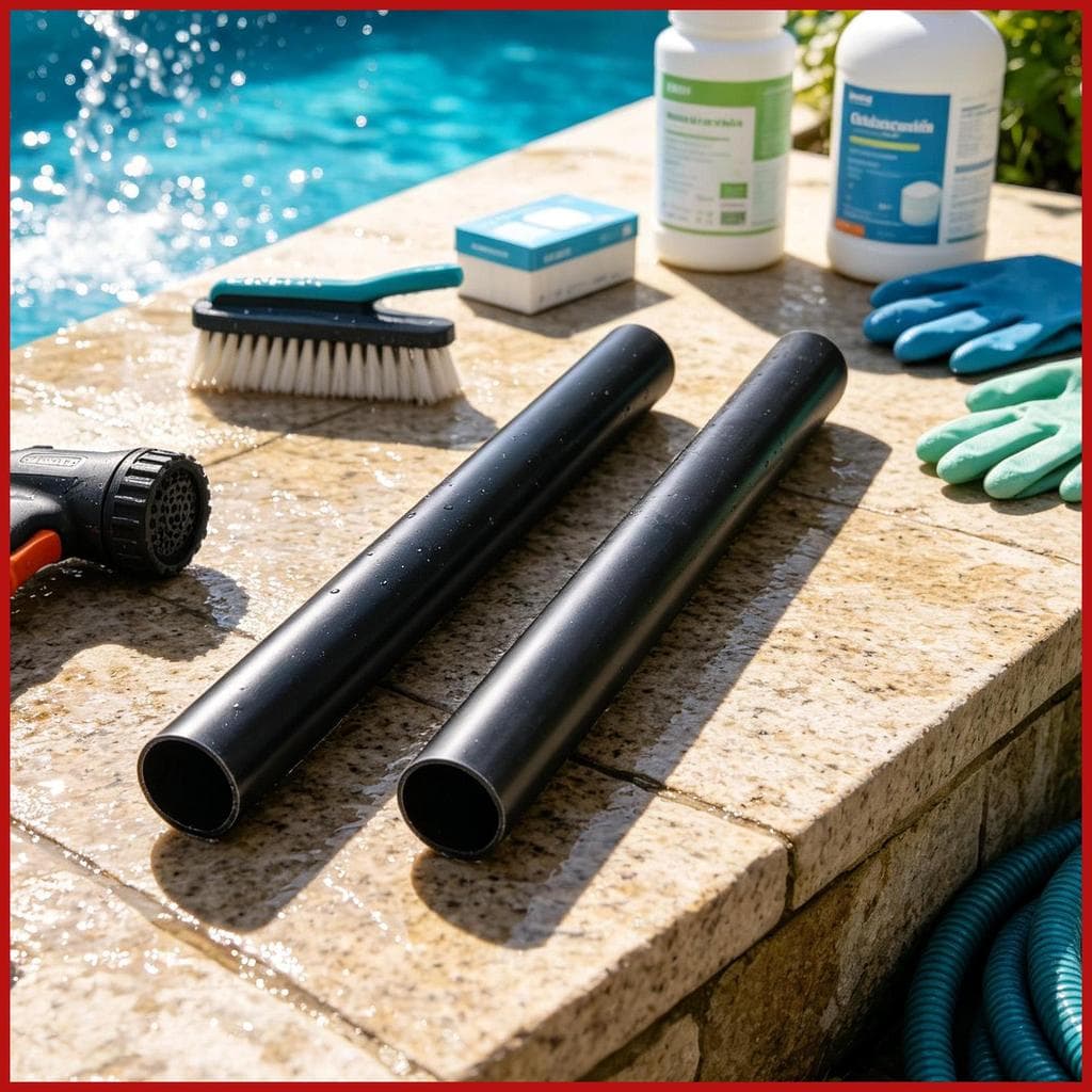 Substituição De Mangueira De Clorador , 2 Peças , Flexível , Resistente A UV , Peça Espessada , De Piscina De 19 Cm Para