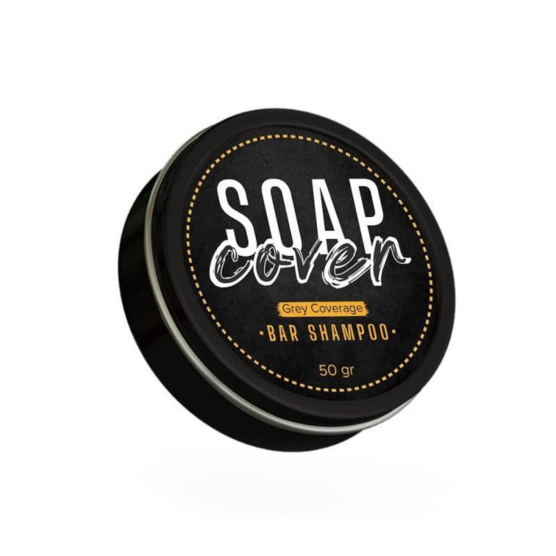 Barra de Shampoo Especializada para Cabelos Grisalhos, Barra de Shampoo para Reversão de Cabelos Grisalhos, 1,7 onças NF