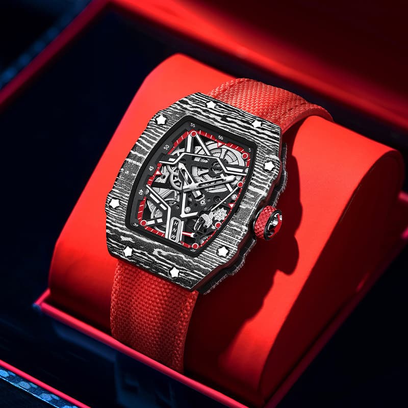 Novo relógio masculino quartzo ultrafino formato barril, mostrador luminoso, à prova d'água, modelo de pulso moderno