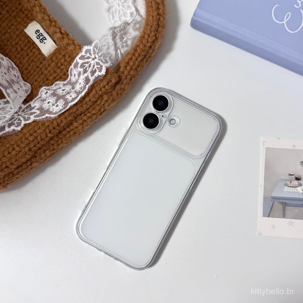 Amplia instantaneamente a tela, adequado para a capa do iPhone 17 Pro Max, capa macia simples para iPhone 16, proteção t