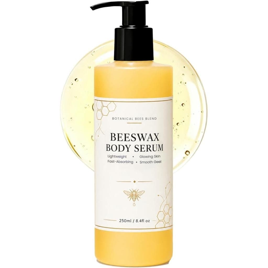 Sérum de Cera de Abelha Hidratante Orgânico de Rápida Absorção para uma Pele Hidratada, Macia e, Adequado para
