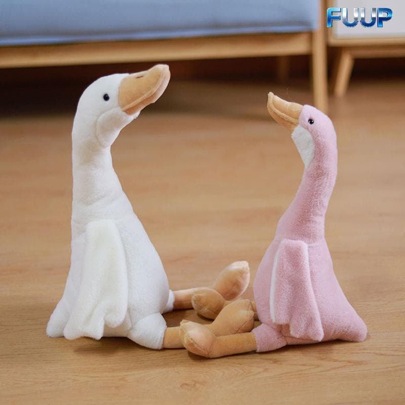 FUUP Longo Ne Ganso Pelúcia Boneca Grande Macio Fofinho Plushie Brinquedos Animais Para Crianças Quarto Travesseiro Quen